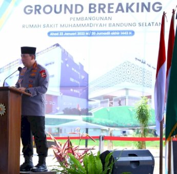 Kapolri Hadiri Ground Breaking RS Muhammadiyah, Dukung Program Kesehatan dan Pendidikan Masyarakat