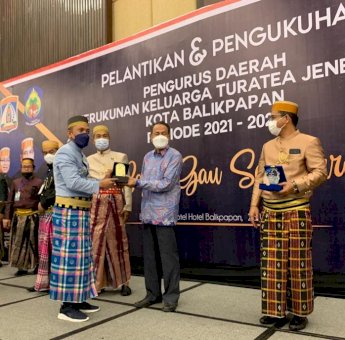 Hadiri Pelantikan KKT Balikpapan, Paris Yasir Bicara Soal Pentingnya Silaturahmi di Tanah Rantau