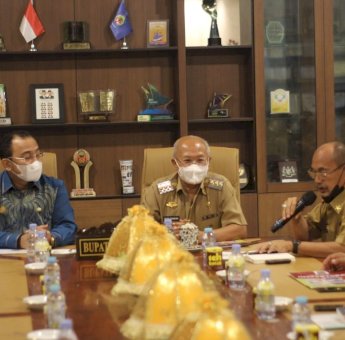 Temui Bupati Iksan Iskandar, Kakanwil DJPb Sulsel: Kami Suport Peningkatan Ekonomi Kabupaten Jeneponto