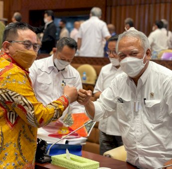 Drainase Masamba, Sedimen Sungai Hingga Kelanjutan Rehab Sekolah di Luwu utara Jadi Aspirasi Abang Fauzi ke Menteri PUPR