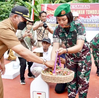 TMP Bumi Indah Direnovasi, Wabup Gowa Ajak Masyarakat Tombolopao Rawat