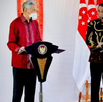 Presiden Jokowi dan PM Singapura Bahas Upaya Penguatan Kerja Sama Pemulihan Ekonomi