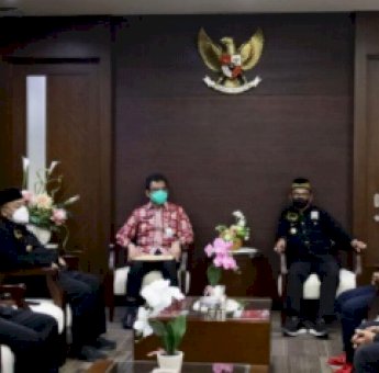 Laporkan Hasil Krida Nasional, PSHT Madiun Temui Sekprov kaltim