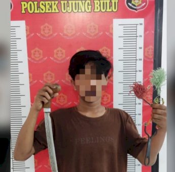 Pelaku Kejahatan Malam di Bulukumba Diringkus Polisi Usai Bacok Pengendara