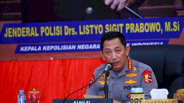 Kapolri Jenderal Listyo Sigit Prabowo.