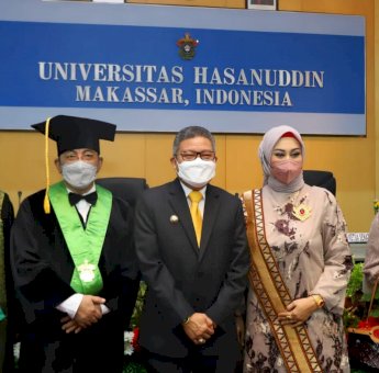 Wali Kota Parepare Hadiri Pengukuhan Gelar Profesor Andi Makbul Aman