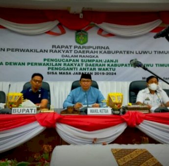 Besok, Aripin Dilantik Jadi Ketua DPRD Luwu Timur