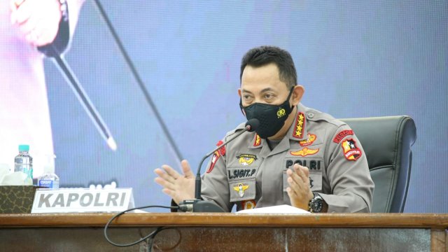 Kapolri, Jenderal Polisi Listyo Sigit Prabowo.