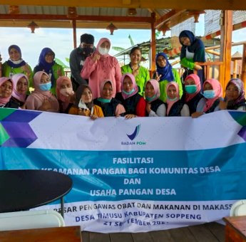 Lomba Desa Pangan Aman Tingkat Nasional, Kades Timusu Soppeng Optimis Raih Juara Terbaik