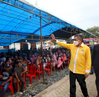 Ketua DPRD Lutim Perkenalkan Taufan Pawe Calon Gubernur Sulsel