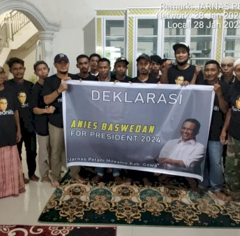 Anies Baswedan Balik, Petani Mileanies Deklarasi