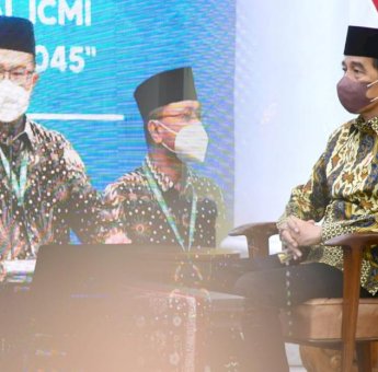 Presiden Jokowi Buka Rapat Kerja Nasional ICMI Tahun 2022