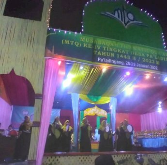 Penutupan Kegiatan MTQ Ke-4 Tingkat Desa Pa’ladingang
