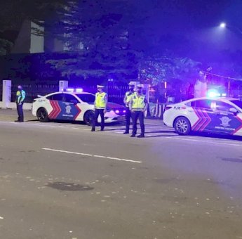 Ditlantas Polda Banten Patroli Antisipasi Balapan Liar di Wilayah Kota Serang