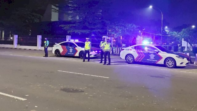 Ditlantas Polda Banten Patroli Antisipasi Balapan Liar di Wilayah Kota Serang