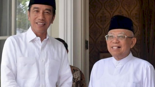 Presiden RI Joko Widodo dan Wakil Presiden Ma'ruf Amin.