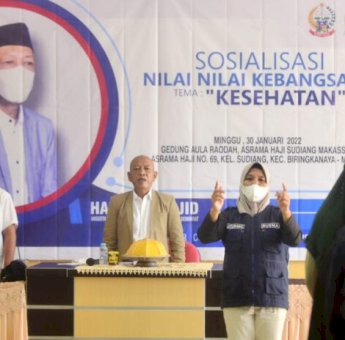 Haidar Majid Gelar Sosialisasi Nilai Kebangsaan Bertema Kesehatan, Ratusan Warga Ikut Hadir