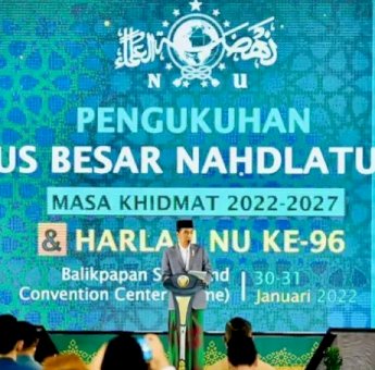 Presiden Jokowi Sebut NU Potensi Bangsa yang Sangat Besar