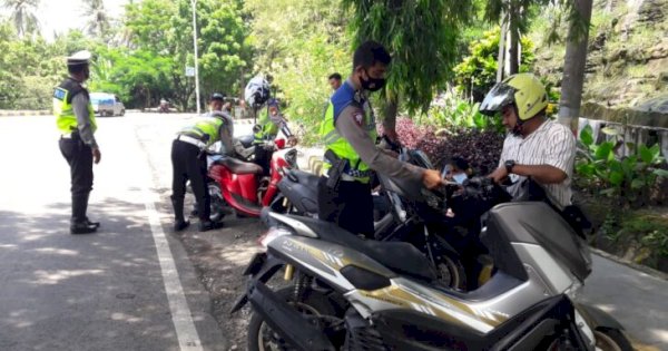 Sering Dijadikan Tempat Balap, Liar Polres Jeneponto Amankan Puluhan Kendaraan di PLTB