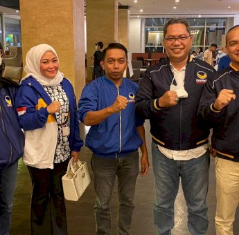 Pengusaha Hingga Eks Kader Tommy Soeharto Gabung NasDem Sulsel