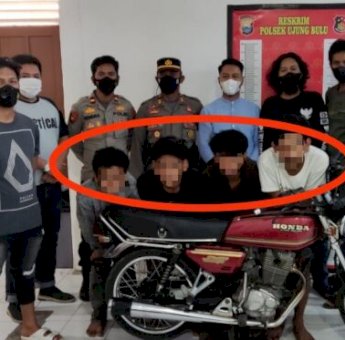Masih Dibawah Umur, Pelaku Pencuri Motor di Bulukumba Jalankan Aksinya Bak Profesional