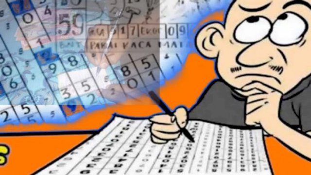 Ilustrasi judi Togel.