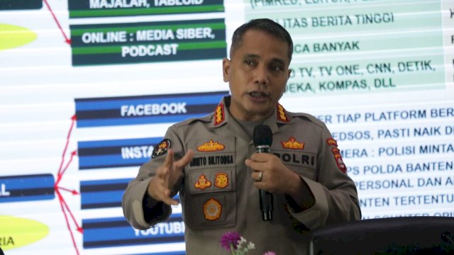 Kabid Humas Polda Banten Kombes Pol Shinto Silitonga