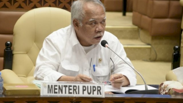 Menteri Pekerjaan Umum dan Perumahan Rakyat (PUPR), Basuki Hadimuljono.