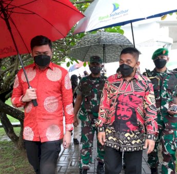 Adnan Purichta Dampingi Langsung Kunjungan Pangdam XIV di Makam Sultan Hasanuddin