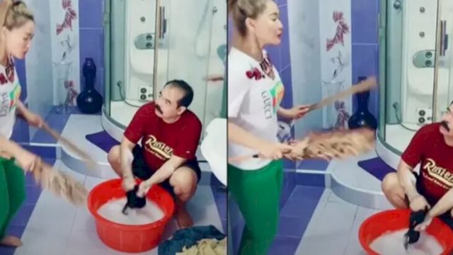 Tangkapan Layar Video Inul Daratista yang Diunggah di Tik-Tok.