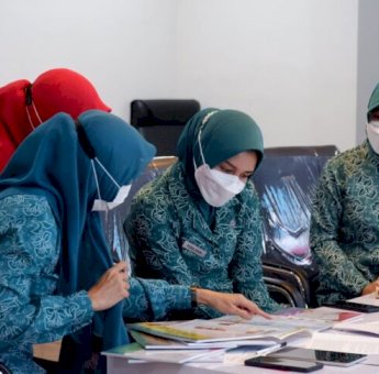 TP PKK Gowa Turunkan Kader Genjot Vaksinasi Anak