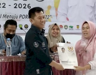 Hairul Salim ‘Oppo’ Pimpin KONI Kota Palopo 2022-2026