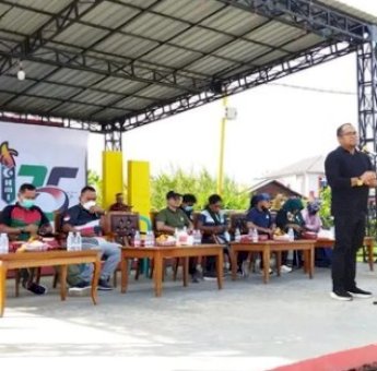 Wabup Kutai Timur Dukung HMI Terus Sampaikan Aspirasi Masyarakat