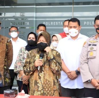 Sambangi Polisi, Mensos Soroti Peningkatan Kasus Kekerasan Anak dan KDRT di Sidoarjo