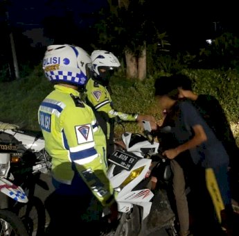 Antisipasi Balap Liar dan Kerumunan Massa, Ditlantas Polda Banten Gelar Patroli KRYD