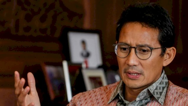 Menteri Pariwisata dan Ekonomi Kreatif RI, Sandiaga Salahudin Uno.