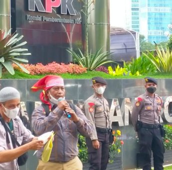FAKK Laporkan Dugaan Pembobolan Bank Kaltimkaltara yang Melibatkan Hasanuddin Mas’ud ke KPK