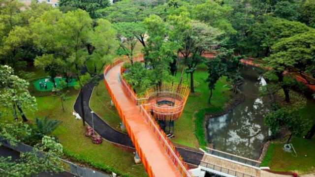 Akhir Februari 2022 ini Tebet Eco Park rencananya akan diresmikan oleh Gubernur DKI Jakarta, Anies Baswedan. (Istimewa)