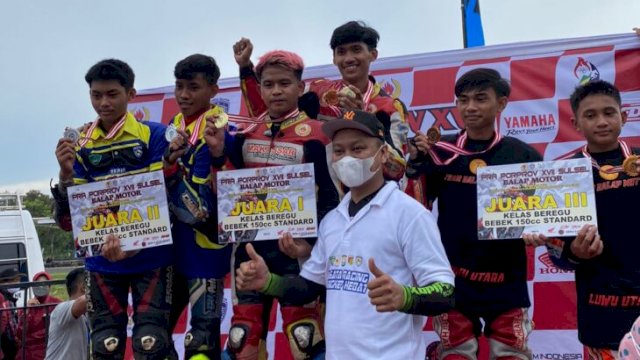 Yamaha Rajai Pra-Porprov XVII Sulsel di Pangkep