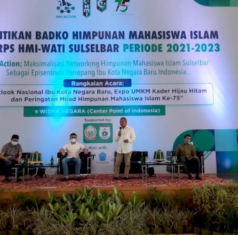 Jadi Narasumber, Bupati Polman Hadiri Dialog Outlook Indonesia Baru Bahas Soal IKN