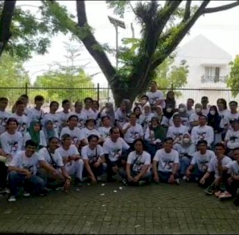 Peringati Milad ke-75, HMI Cabang Polman Gelar Jalan Santai