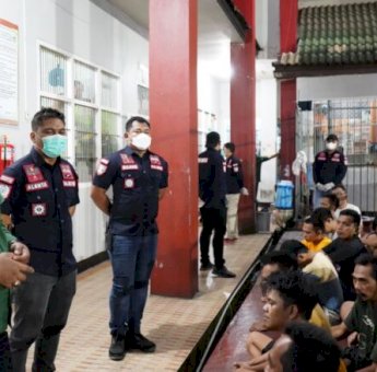 Waga Binaan Gembira Saat Blok Hunian Rutan Samarinda Digeledah Petugas, Ada Apa?