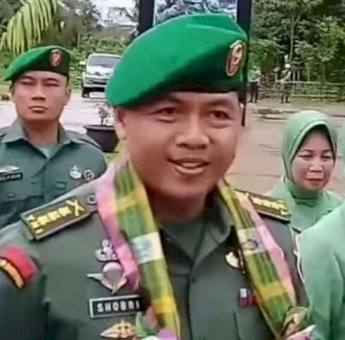 Perwira Kopassus Taufiq Shobri Resmi Jabat Karo Humas Kementrian Pertahanan