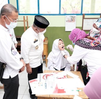 Pemkab Gowa Bersama PDGI Sulselbar Gelar Penyuluhan Kesehatan Gigi dan Mulut untuk Siswa