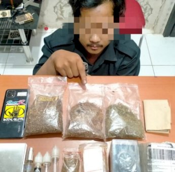 Pengedar Narkotika Jenis Tembakau dan Obat Keras Ditangkap Polresta Serang Banten
