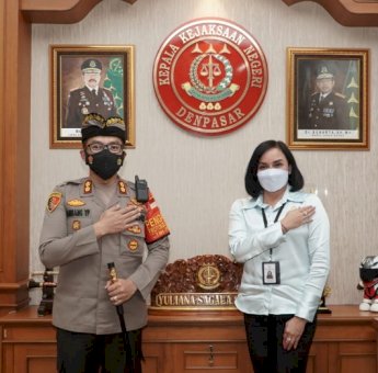 Kapolresta Denpasar Temui Kajari, Ini yang Dibahas
