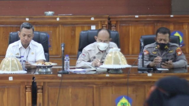 Rapat Pemantapan MTQ Tingkat Kabupaten Jeneponto, Jumat (18/02/2022). (Istimewa)