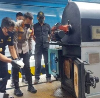 Polres Bandara Soetta Musnahkan 14,8 Kilogram Sabu dan 27 Ribu Happy Five