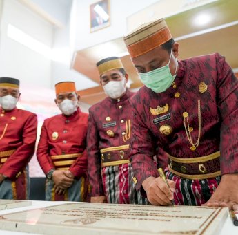 Resmikan Proyek Irigasi Sidrap dari Bantuan Keuangan, Andi Sudirman: Alhamdulillah, Aliri 512 Hektar Sawah