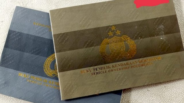 Bukti Pemilik Kendaraan Bermotor (BPKB). (Foto. Wahyu Widodo/Republiknews.co.id)